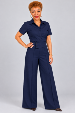 Conjunto Calça Pantalona e Camisa